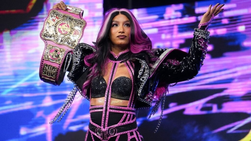Mercedes Mone Beats Willow Nightingale & Captures AEW World Title At All In: London