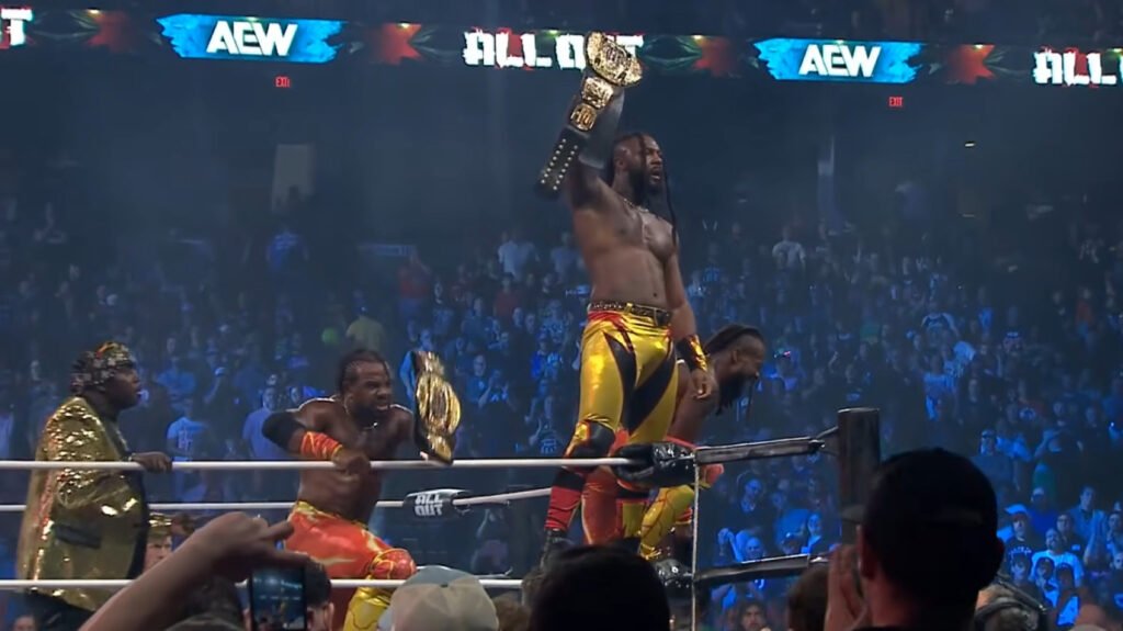 Swerve Strickland, New Level Retain AEW World Trios Titles At All Out 2026