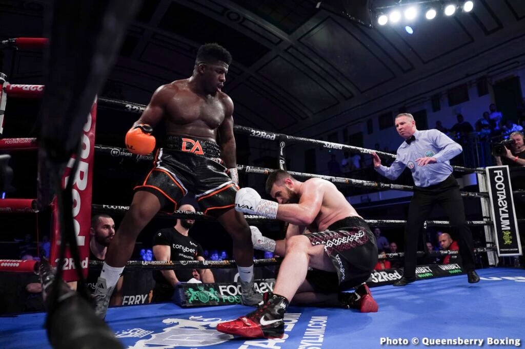 David Adeleye Gives Matchroom Domestic Heavyweight Option