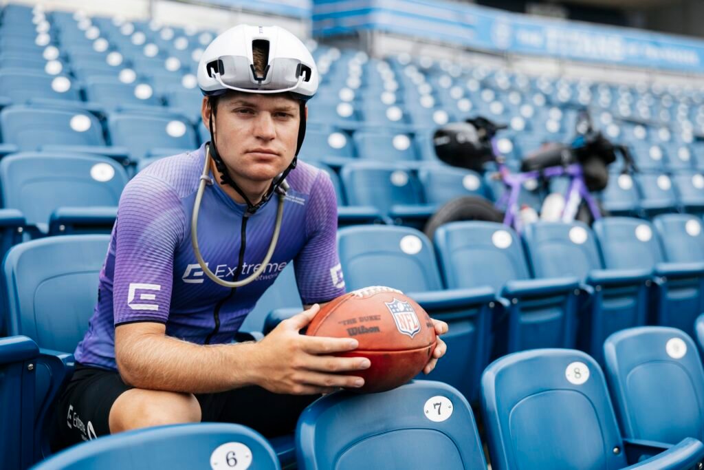 'You don’t often see someone biking around with a football' – Meet the endurance cyclist attempting a 10,000-mile all-American odyssey