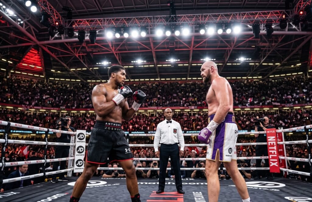 Anthony Joshua vs Tyson Fury Nears Cardiff Deal