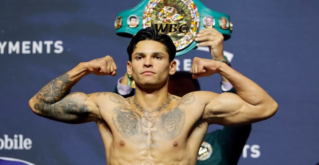 Ryan Garcia vs. Conor Benn weigh-in video