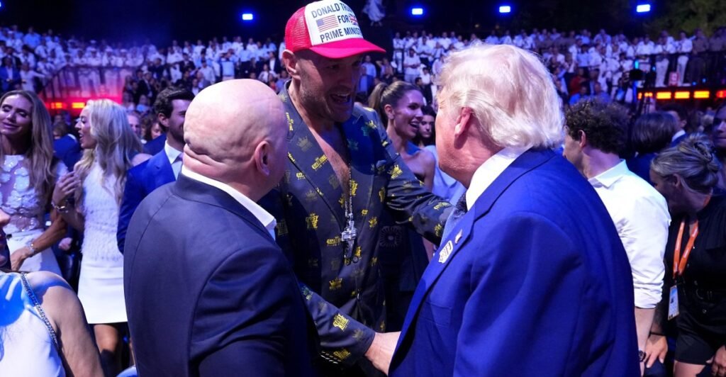 Tyson Fury thanks Dana White for getting Anthony Joshua fight ‘over the line’ despite no date or location