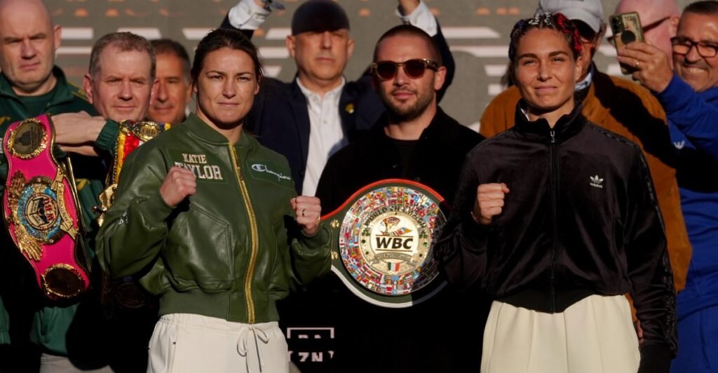 Taylor vs. Pili weigh-in results: Katie Taylor on point for farewell fight at Croke Park