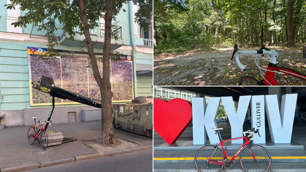 ‘Sometimes you have to ride into the nearest air raid shelter’: The realities of being a cyclist in Kyiv