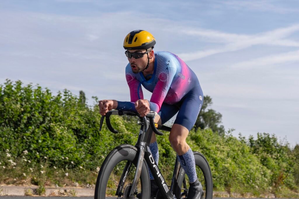 ‘You get into a flow state’ – British 100-mile road bike record set by Dane