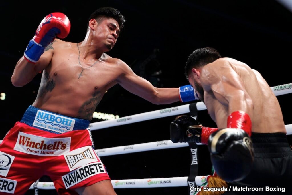 Emanuel Navarrete Hasn’t Signed Off On O’Shaquie Foster fight