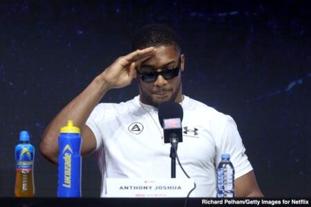 Anthony Joshua Willing To Scrap Fury Fight Over Hearn Loyalty