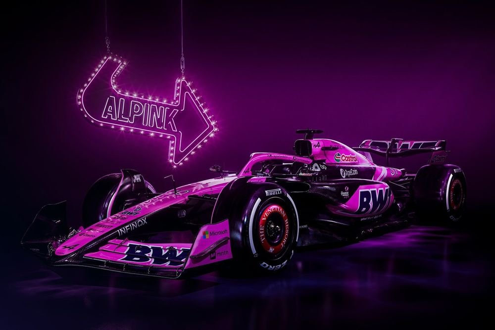 Alpine Las Vegas GP livery