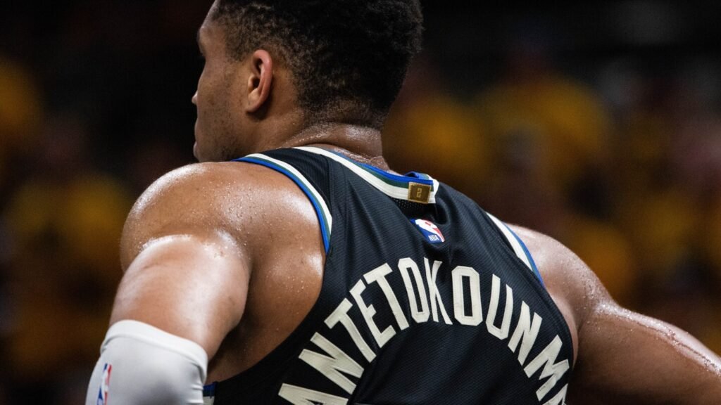 Giannis Antetokounmpo responds to trade talk saying he’s with Bucks now: ‘I’m here. I believe in this team.’