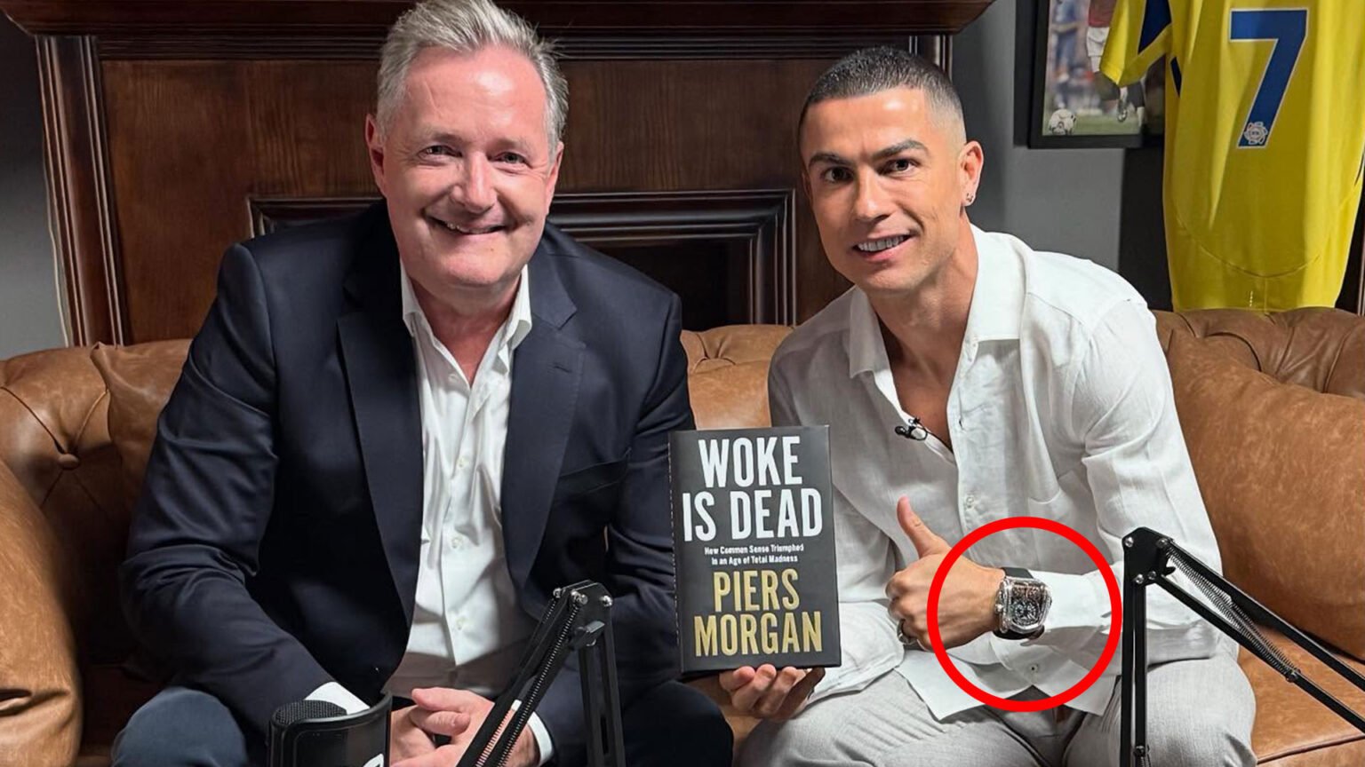 Cristiano Ronaldo wears mind-blowing £1.1million luxury diamond-set watch for Piers Morgan interview