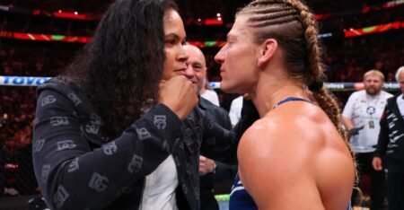 Larissa Pacheco on helping Amanda Nunes train for Kayla Harrison: ‘It’s going to be insane’