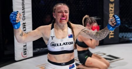 Sara Collins jokes she’s ‘stepping up for the judo people’ against Cris Cyborg in place of Ronda Rousey, Kayla Harrison
