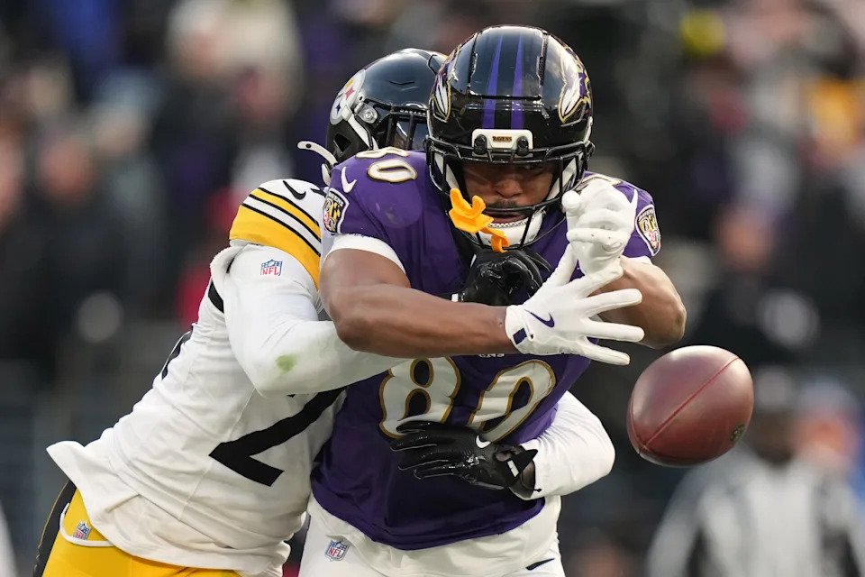 Ravens tight end Isaiah Likely didn't complete a football move that would have secured a go-ahead touchdown against the Steelers on Sunday.