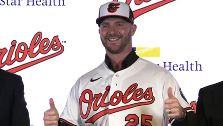 Former Mets first baseman Pete Alonso introduced by Orioles, explains why he chose Baltimore in free agency