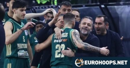 Παναθηναϊκός: ΤΡΟΜΑΚΤΙΚΟ πρώτο ημίχρονο κόντρα στην ΑΕΚ με 65 πόντους και +37!