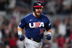Kyle Schwarber among 4 new players announced for USA’s World Baseball Classic roster on same day he secures $150M deal