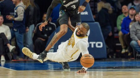 Does Jaylen Brown have a legitimate gripe with lack of foul calls?
