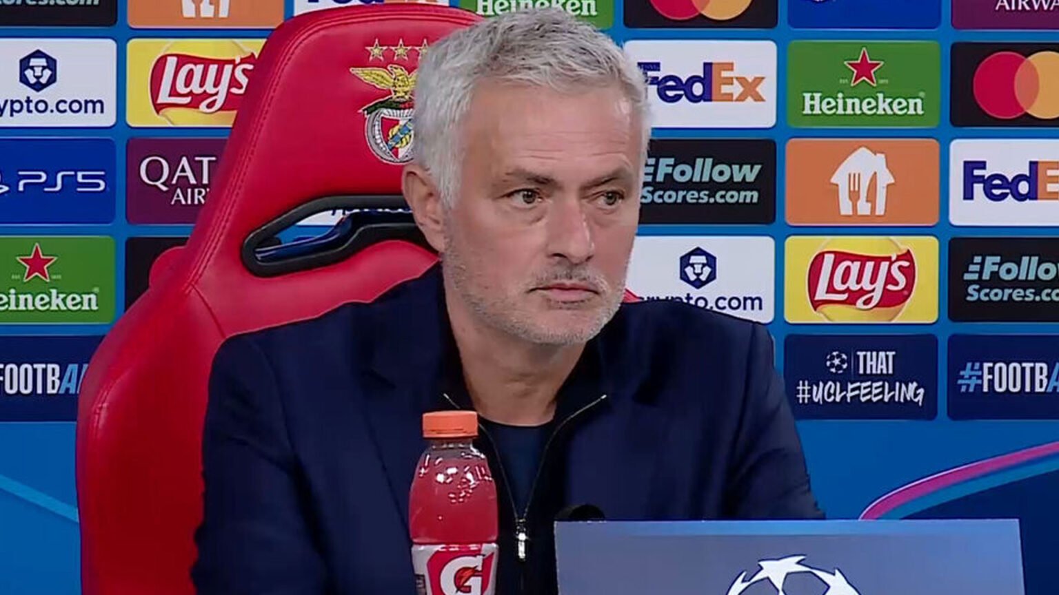 Jose Mourinho reveals cheeky way he got ex-Man Utd star Scott McTominay’s shirt after Benfica’s win over Napoli