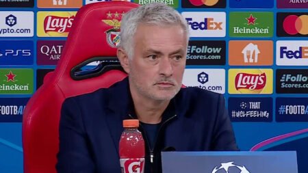 Jose Mourinho reveals cheeky way he got ex-Man Utd star Scott McTominay’s shirt after Benfica’s win over Napoli