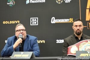 Joseph Parker Drug Test Storm: Manager Says “He Was Contaminated”