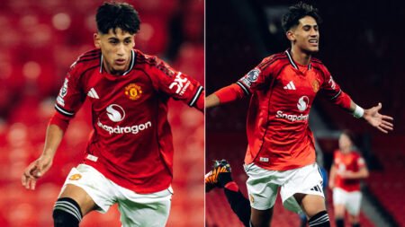 JJ Gabriel, 15, breaks Man Utd record on first ever Old Trafford appearance as Barcelona chase transfer for wonderkid