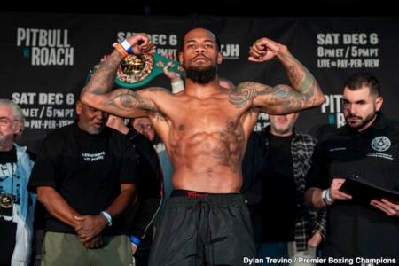 Roach Says Beating Pitbull Cruz Makes Him P4P Top-10 Material