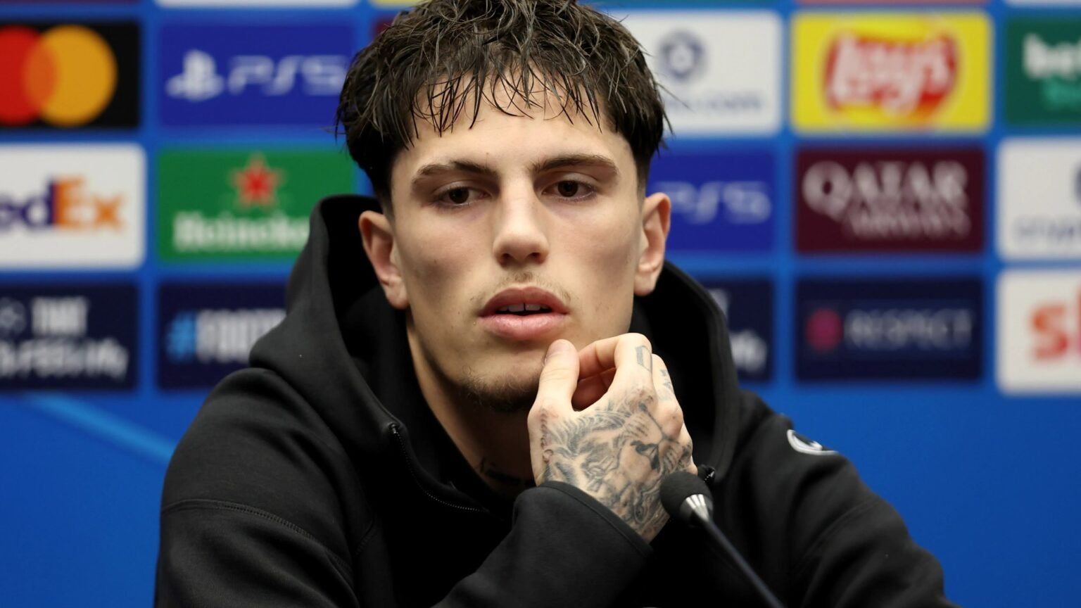 Alejandro Garnacho dropped to Chelsea bench after sly dig at Atalanta enrages Italian giants’ fans