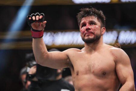 The last one ever! Henry Cejudo receives emotional tribute video following bloody loss to Payton Talbott | UFC 323
