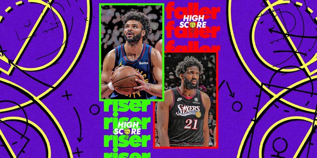 The High Score 100: The biggest rankings risers and fallers as we navigate Week 8 in fantasy basketball