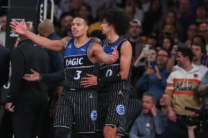 Magic’s Desmond Bane fined $35,000 for chucking ball at OG Anunoby in loss to Knicks