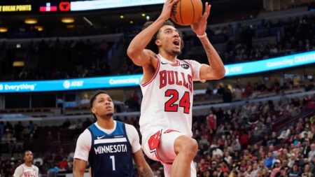 Bulls’ rookie Noa Essengue is out for remainder of season following shoulder surgery.