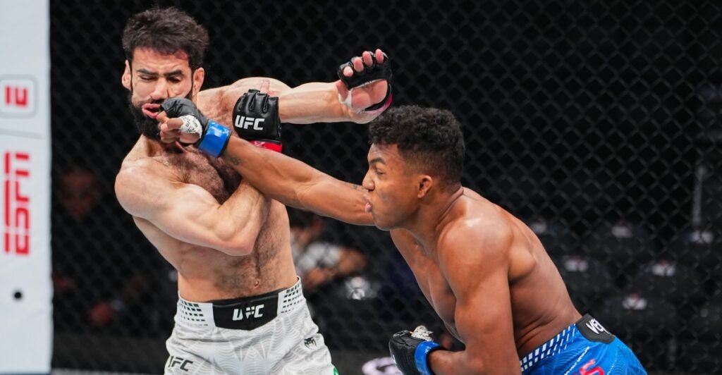 UFC 323 video: Mairon Santos drops Muhammad Naimov for third-round knockout