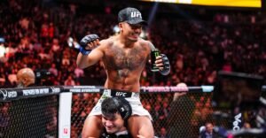 ‘He did nothing’: Pros blast Joshua Van’s title celebration at UFC 323 after gruesome injury