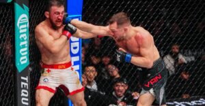 Petr Yan bloodies, batters Merab Dvalishvili to reclaim bantamweight title in UFC 323 main event