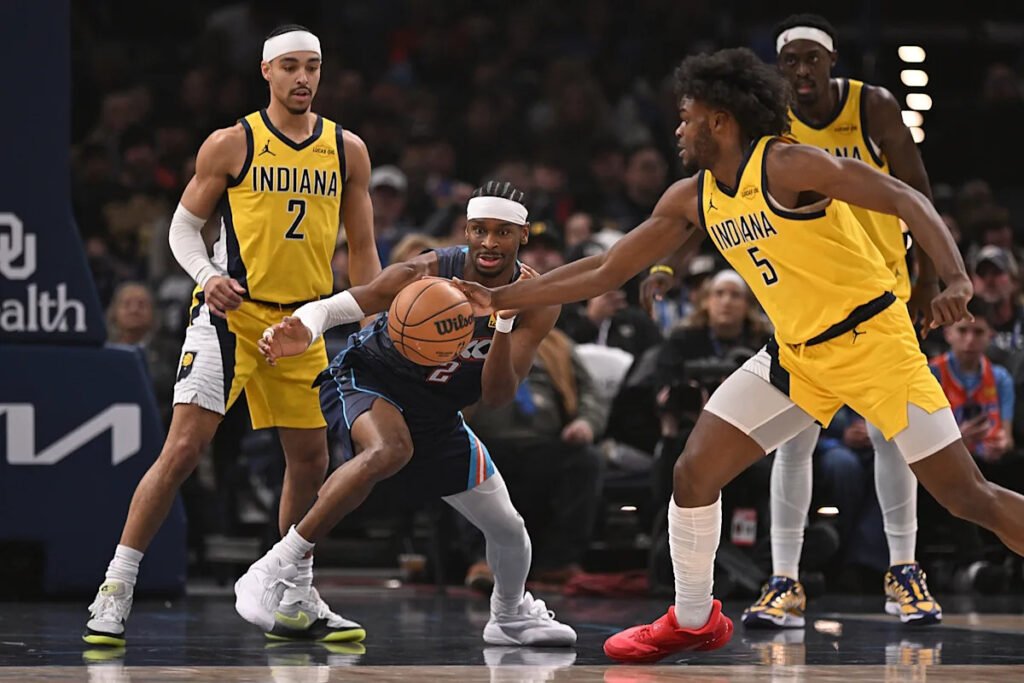 Pacers tough out a 117-114 win over Thunder, easily the highlight of a tough season