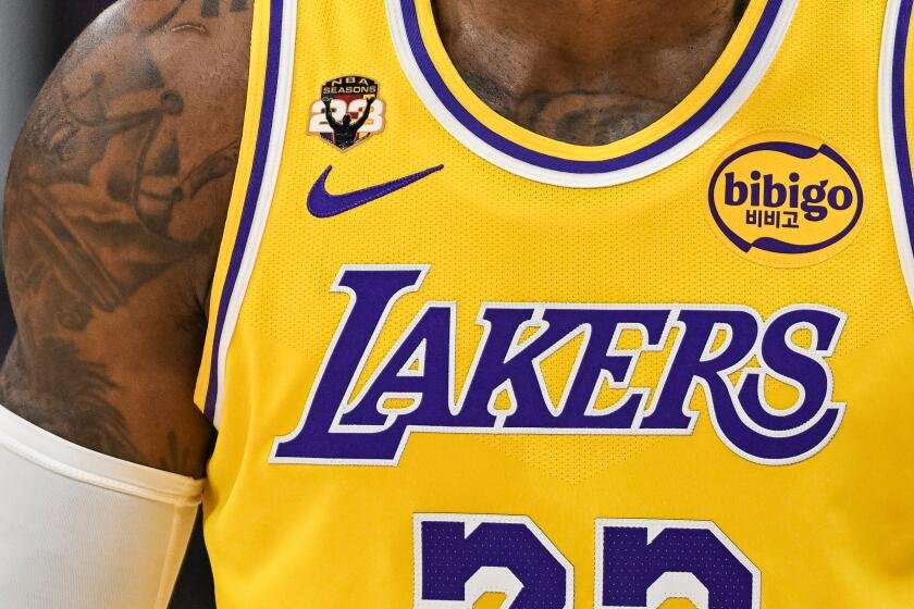 Why LeBron James’ Lakers jersey has a new ‘super cool’ patch