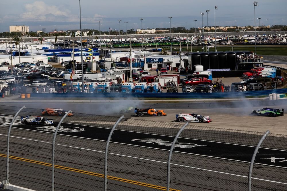 #11 TDS Racing ORECA LMP2 07: Tobi Lutke, Mathias Beche, David Heinemeier Hansson, Charles Milesi, #73 Pratt Miller Motorsports ORECA LMP2 07: Pietro Fittipaldi, Manuel Espirito Santo, Chris Cumming, Enzo Fittipaldi, #18 Era Motorsport ORECA LMP2 07: Naveen Rao, Ferdinand Habsburg, Jacob Abel, Logan Sargeant
