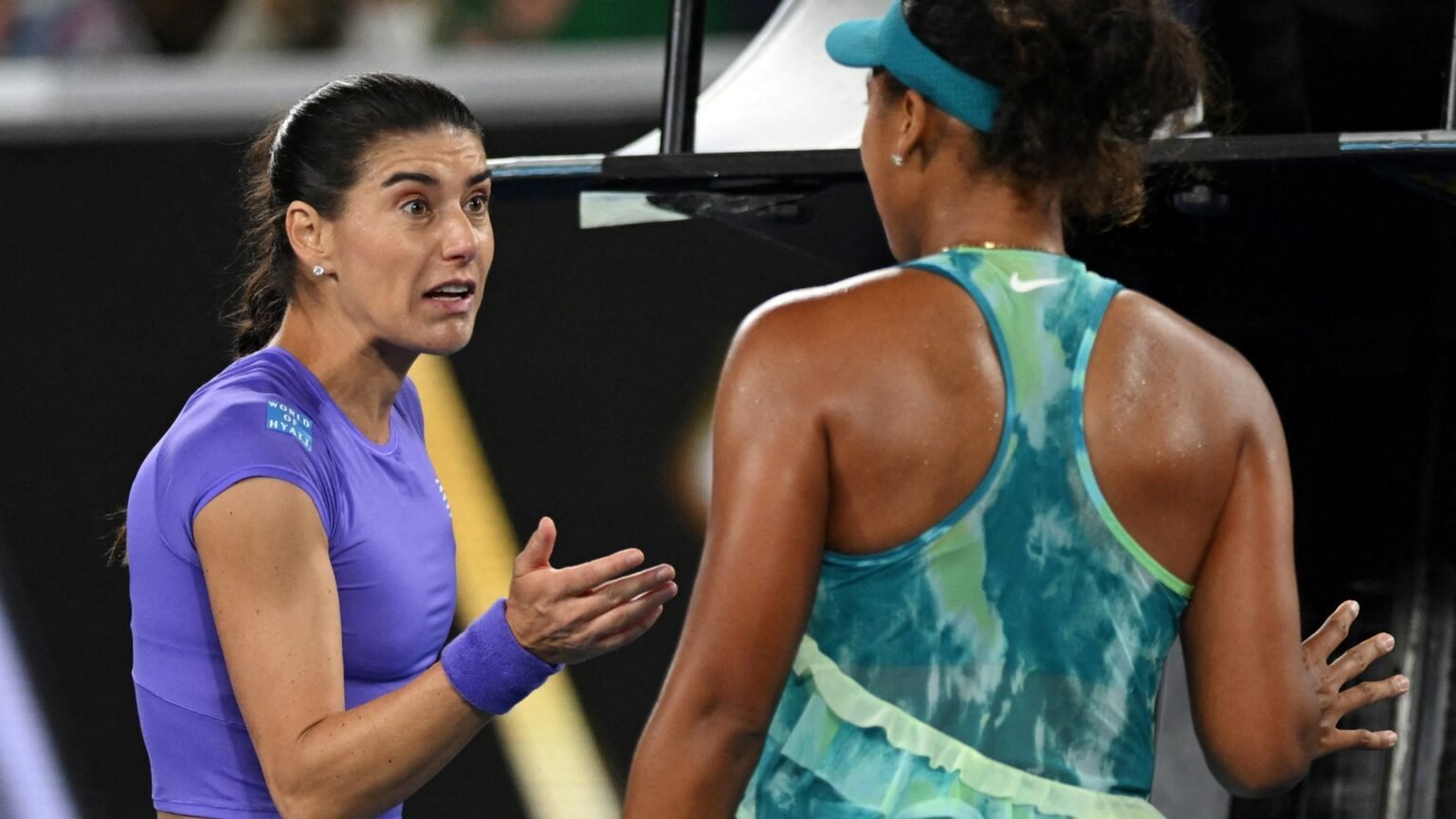 Novak Djokovic’s wife Jelena fumes ‘were there any rule changes that I missed’ after tense Naomi Osaka situation