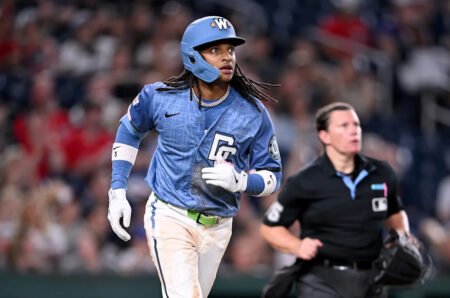 The Washington Nationals turn back San Francisco Giants pursuit of CJ Abrams
