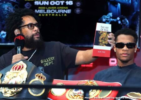 Bill Haney & Tiger Johnson Brawl At Lopez Stevenson Weigh In