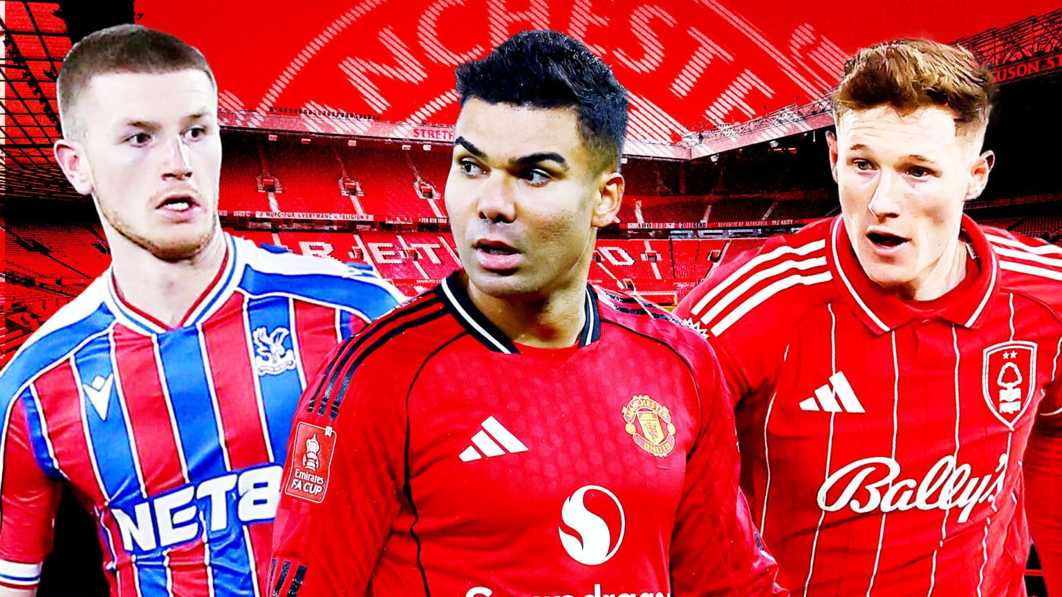 Man Utd’s four-man transfer shortlist to replace Casemiro revealed after offloading his huge £350k-a-week wages