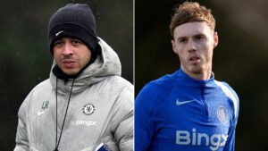 Liam Rosenior sends warning to Man Utd with Chelsea ace Cole Palmer open to sensational transfer to boyhood club