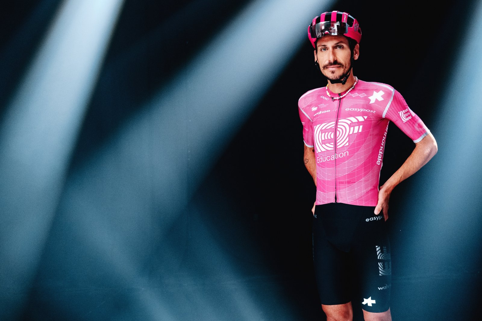 The new EF Education kit, made by Assos of Switzerland