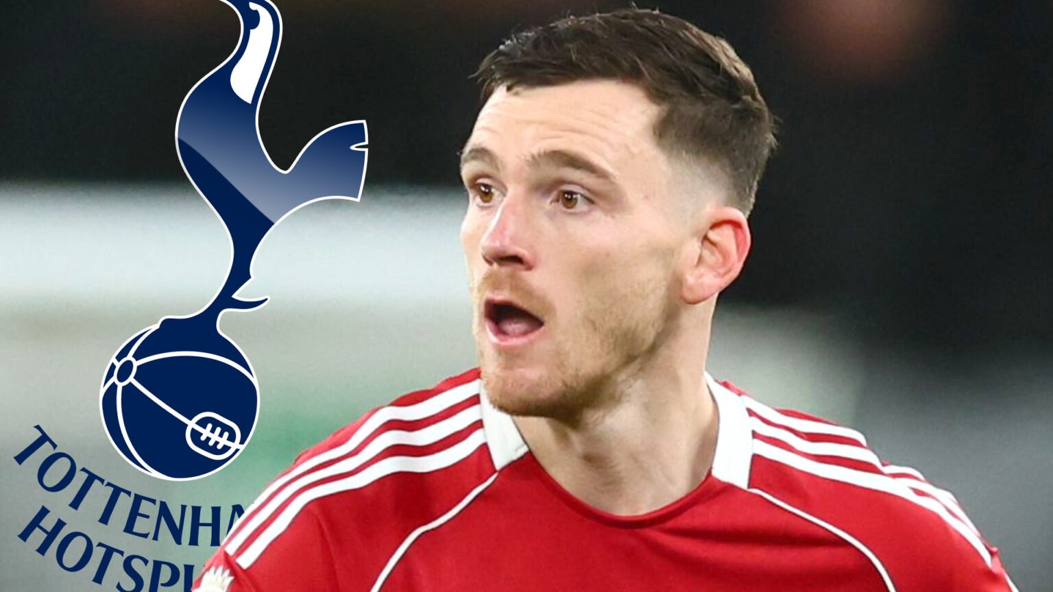Tottenham working on shock Andy Robertson transfer with left back, 31, available for free this summer