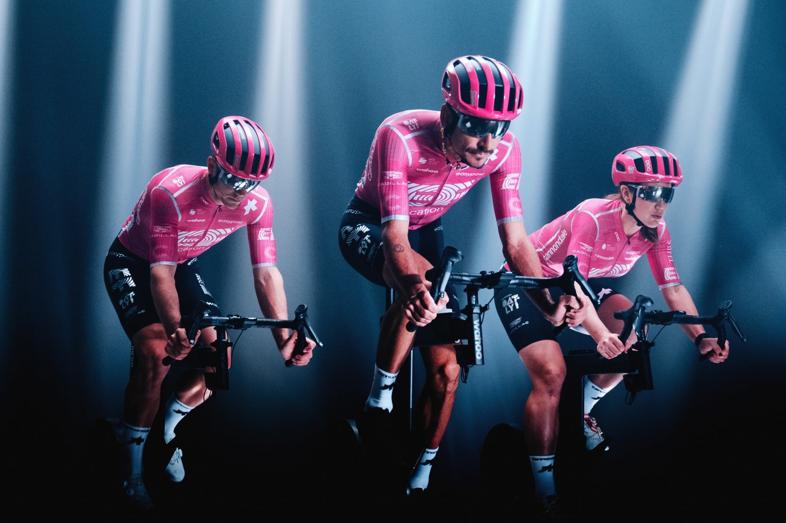 The new EF Education kit, made by Assos of Switzerland