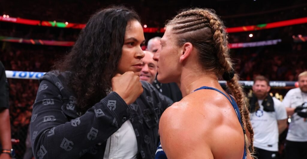 Kayla Harrison’s coach reacts to Dana White saying Amanda Nunes matchup greatest women’s fight of all-time