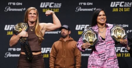 Reaction: Kayla Harrison out of UFC 324 matchup with Amanda Nunes