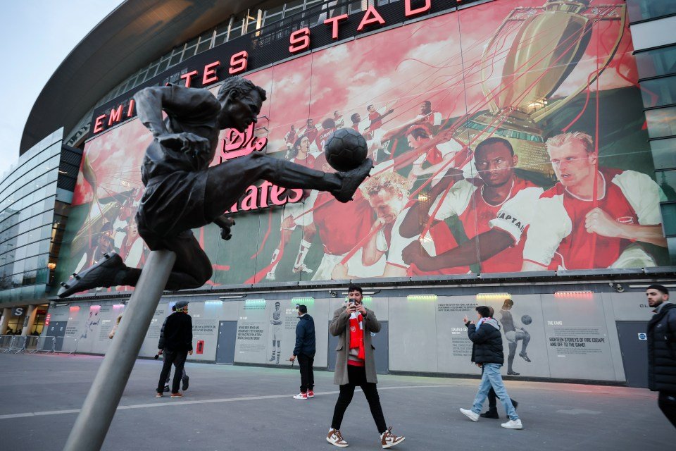 Premier League 2022/23 Arsenal v Manchester City Emirates Stadium 15.02.2023