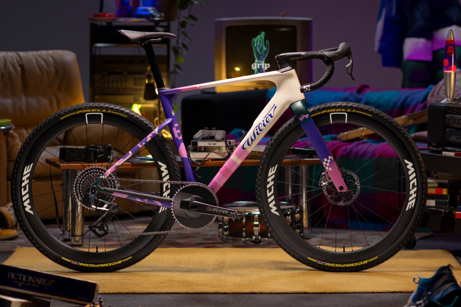 The Wilier Rave The Grip gravel bike close up